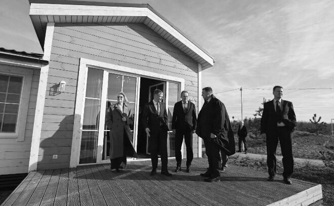 Дрозденко и Решетников посетили масштабный курорт «Мельничный Ручей» в Ленобласти